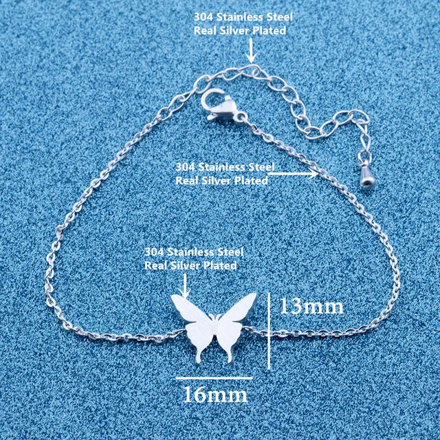 TouchUp And More Butterfly Charm Bracelet