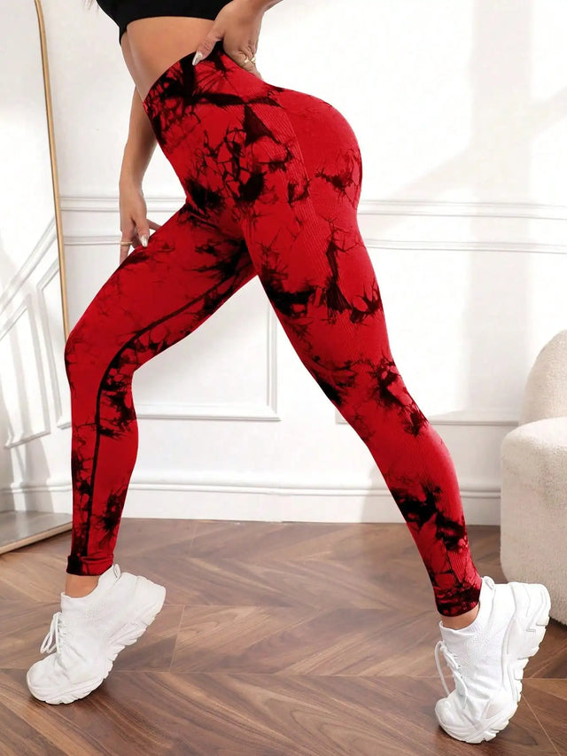 TouchUp And More Tie Dye Yoga Pants