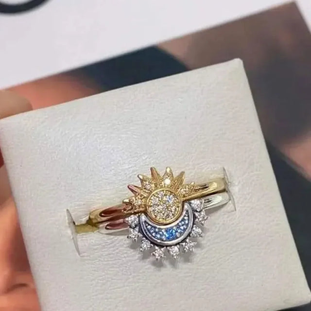 TouchUp And More Celestial Sun & Moon Ring