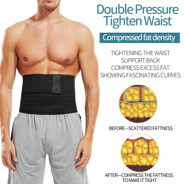 TchUp And Moreou Shaper Male Abdomen Reducer Fitness Trimmer Belt