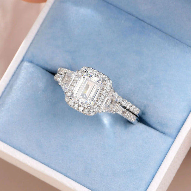 TouchUp And More Bridal Ring Set - Cubic Zircon