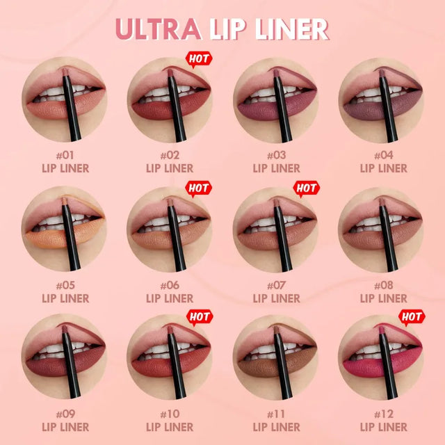 TouchUp And More Waterproof Matte Lip Liner Pencil