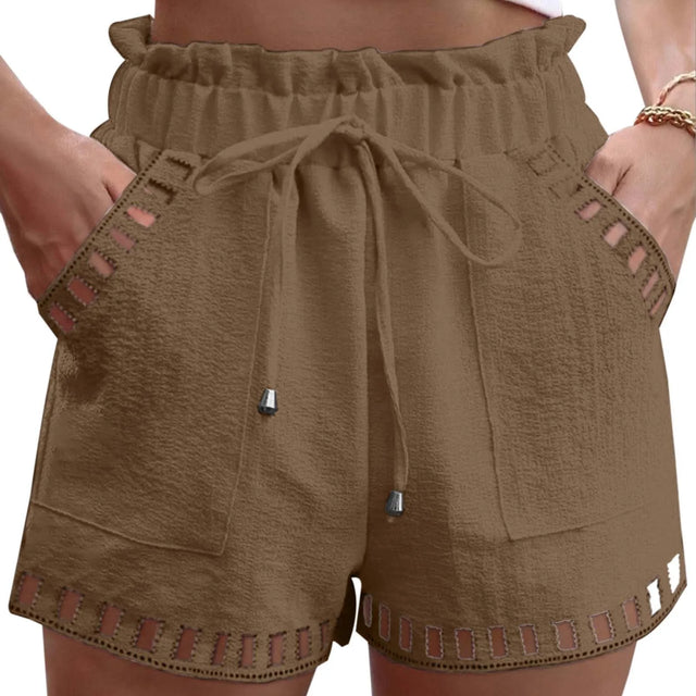 TouchUp And More Cotton Linen Beach Shorts