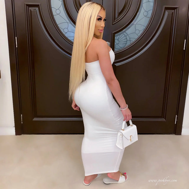 TouchUp And More High Stretch Strapless Summer Dress