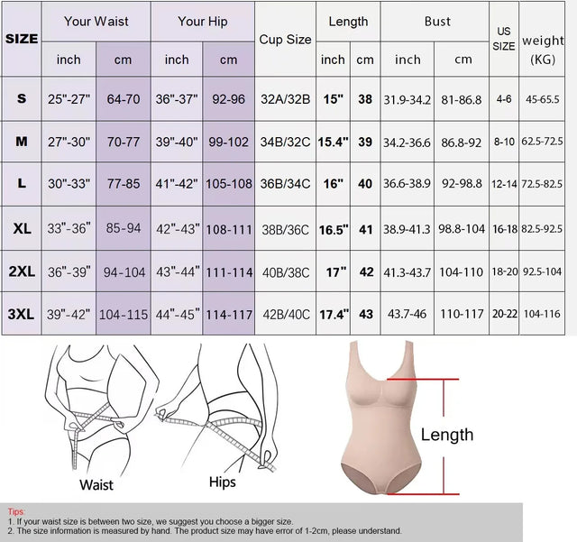 TouchUp And More High Elastic Bodysuit