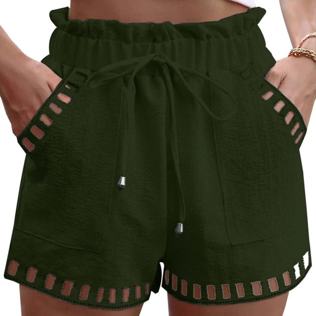 TouchUp And More Cotton Linen Beach Shorts