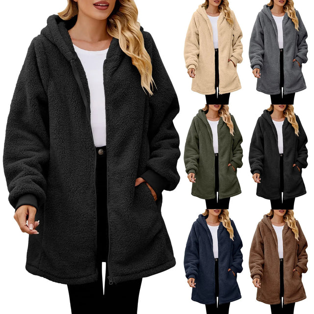 TouchUp And More Oversized Plush Jacket
