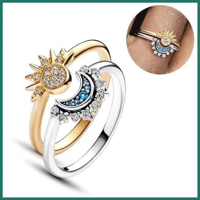 TouchUp And More Celestial Sun & Moon Ring