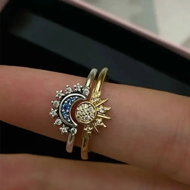 TouchUp And More Celestial Sun & Moon Ring