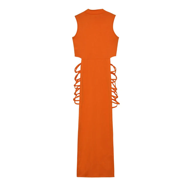 TouchUp And More Criss Cross Cut Out Dress