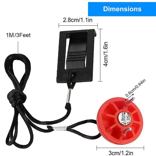 TouchUp And More Universal Treadmill Safety Key Replacement