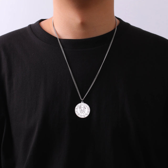 TouchUp And  Compass Pendant