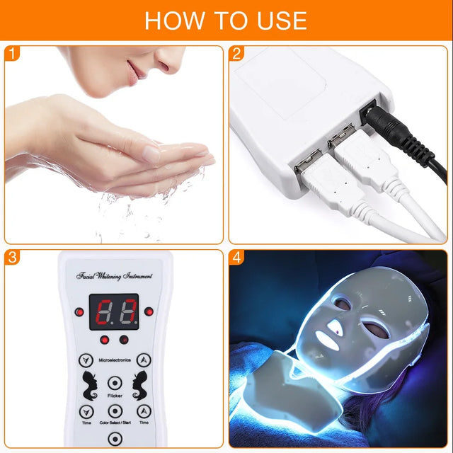 TouchUp And More: LED Skin Care Beauty Mask