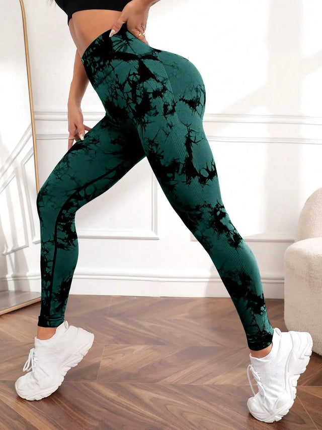 TouchUp And More Tie Dye Yoga Pants