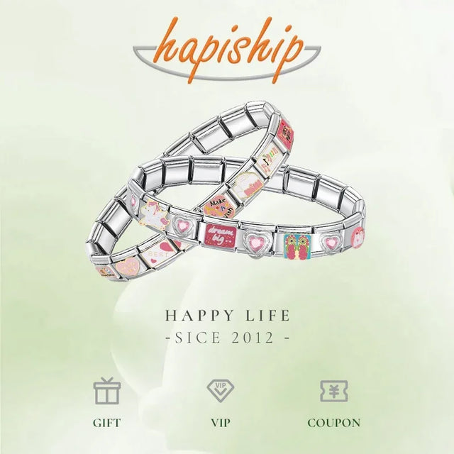 TouchUp And More Italian Elastic Charm Bracelet