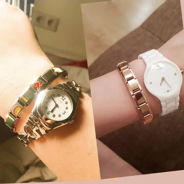 TouchUp And More Italian Elastic Charm Bracelet