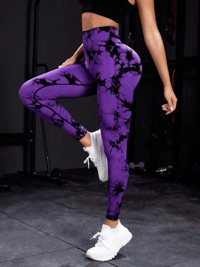 TouchUp And More Tie Dye Yoga Pants