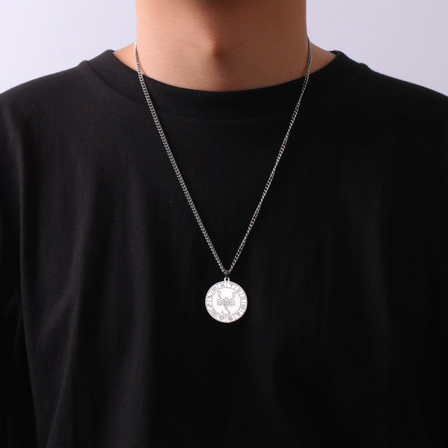 TouchUp And  Compass Pendant