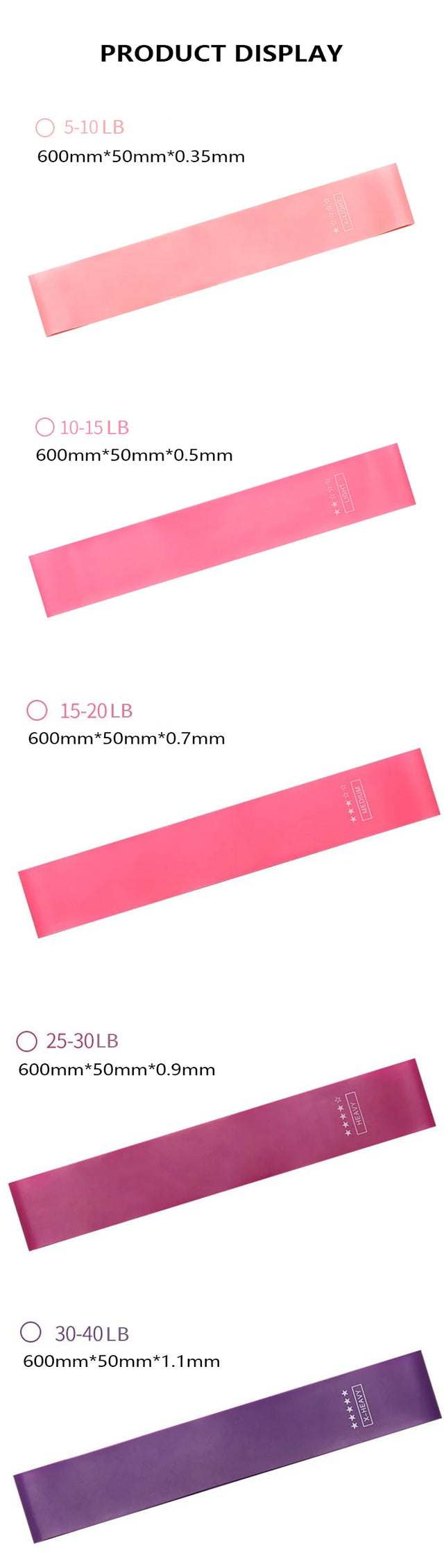 TouchUp And More Fitness Resistance Bands