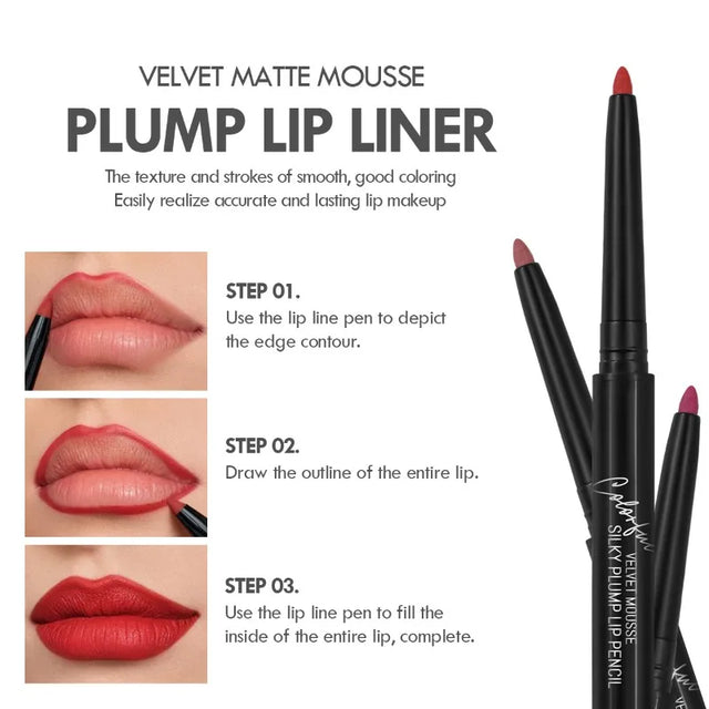 TouchUp And More Waterproof Matte Lip Liner Pencil