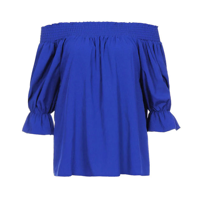 TouchUp And More: Women's Off-Shoulder Puff Sleeve Blouse