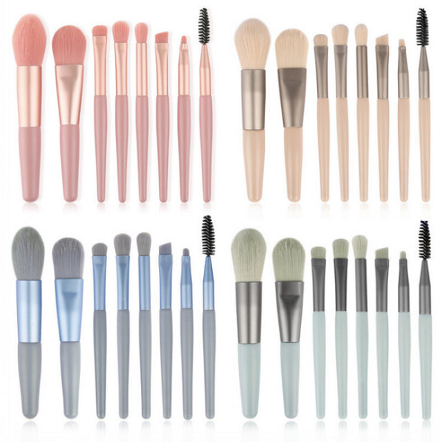 TouchUp And More 8-Piece Makeup Brush Set