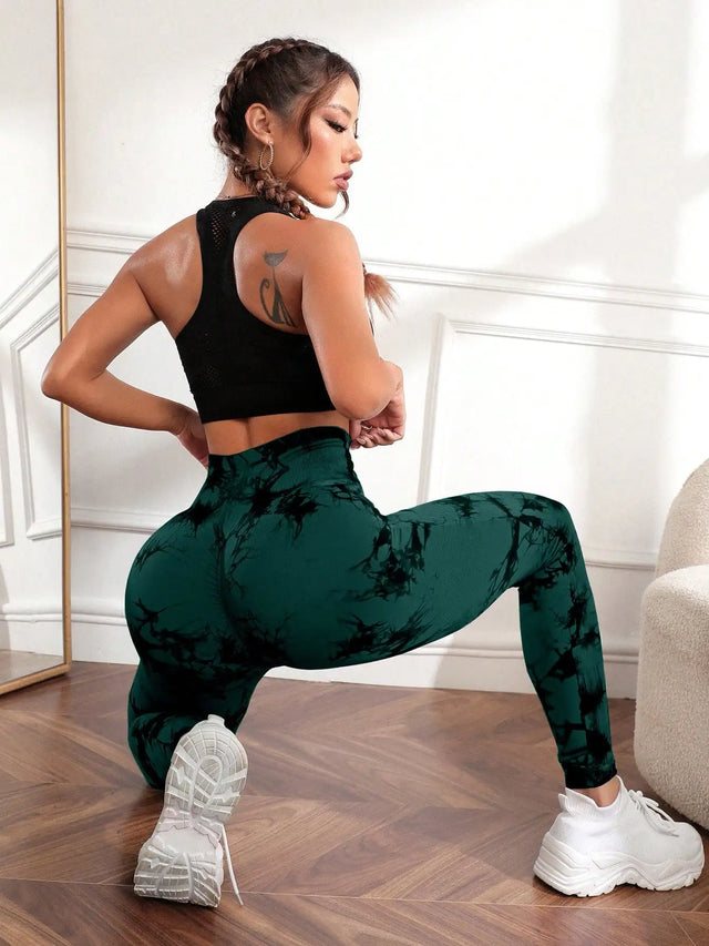 TouchUp And More Tie Dye Yoga Pants