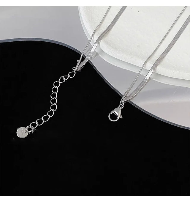 TouchUp And More Double Layer Pendant Necklace