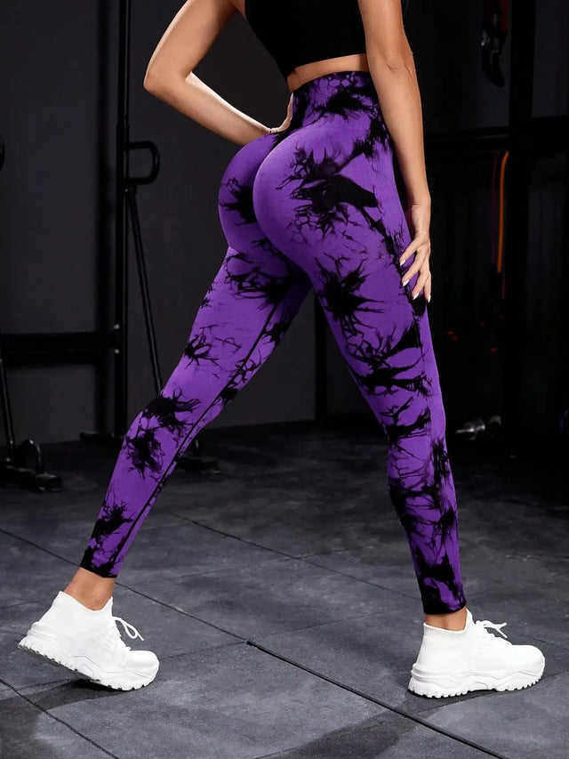 TouchUp And More Tie Dye Yoga Pants
