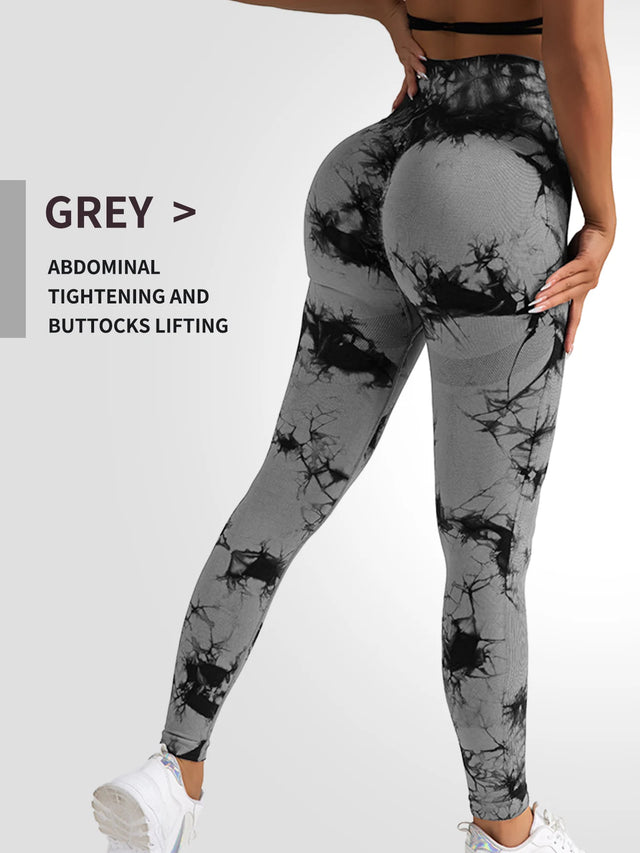 TouchUp And More Tie Dye Yoga Pants