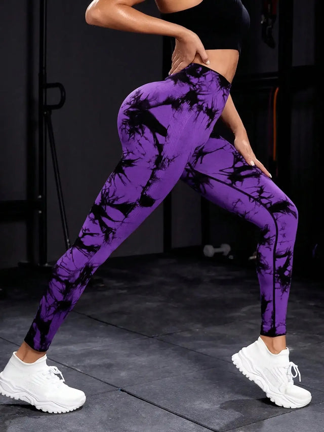 TouchUp And More Tie Dye Yoga Pants