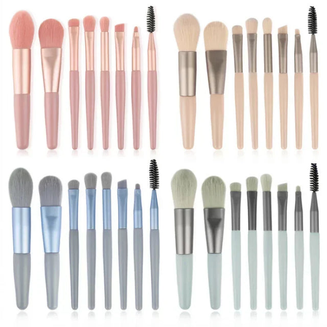 TouchUp And More 8-Piece Makeup Brush Set