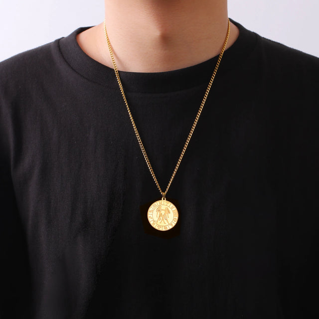 TouchUp And  Compass Pendant