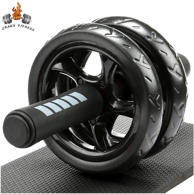 TouchUp And More Double-Wheeled Ab Roller for Home & Gym Workouts
