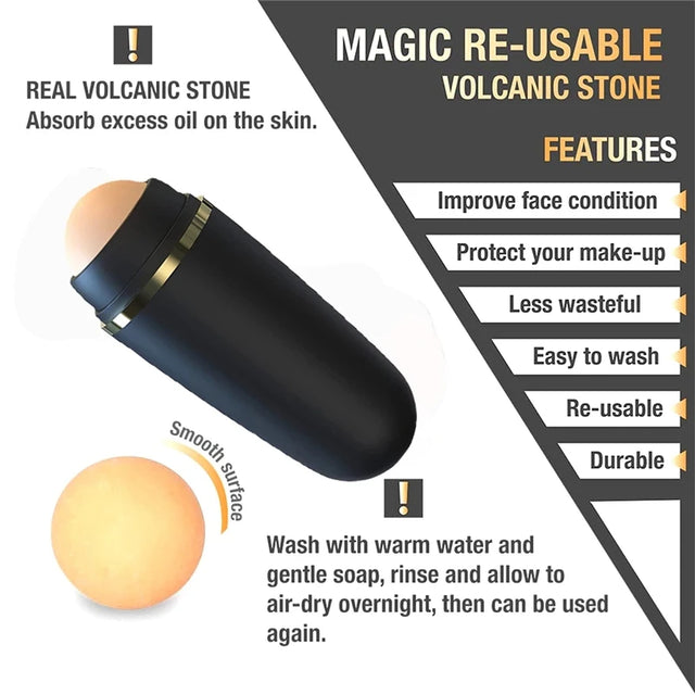 TouchUp And More: Volcanic Stone Oil Absorber Roller