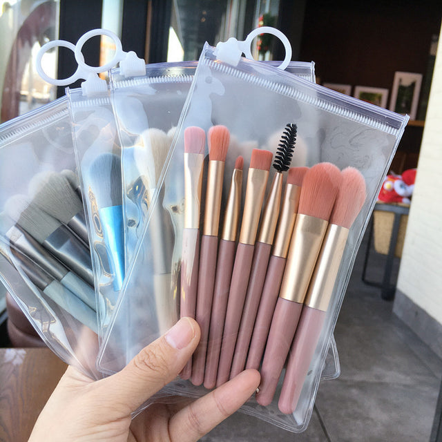 TouchUp And More 8-Piece Makeup Brush Set