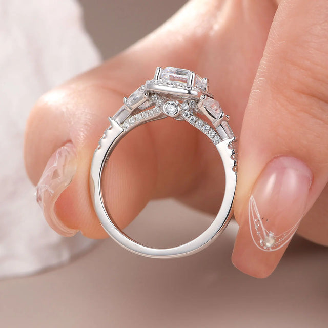 TouchUp And More Bridal Ring Set - Cubic Zircon