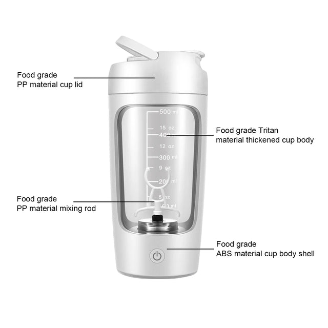 TouchUp And More Electric Protein Shaker Bottle