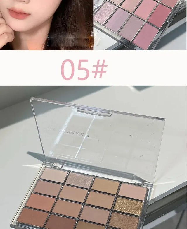 TouchUp And More 16-Color Eye Shadow Palette