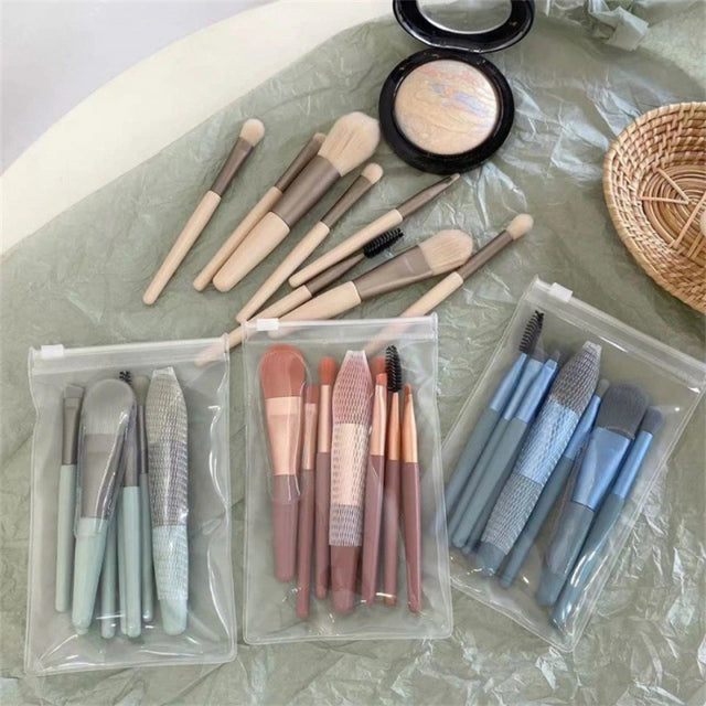 TouchUp And More 8-Piece Makeup Brush Set