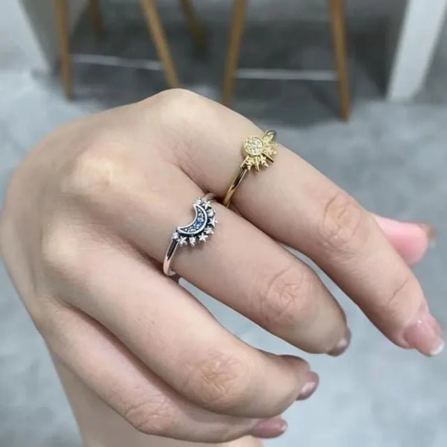 TouchUp And More Celestial Sun & Moon Ring