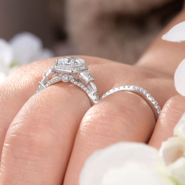 TouchUp And More Bridal Ring Set - Cubic Zircon